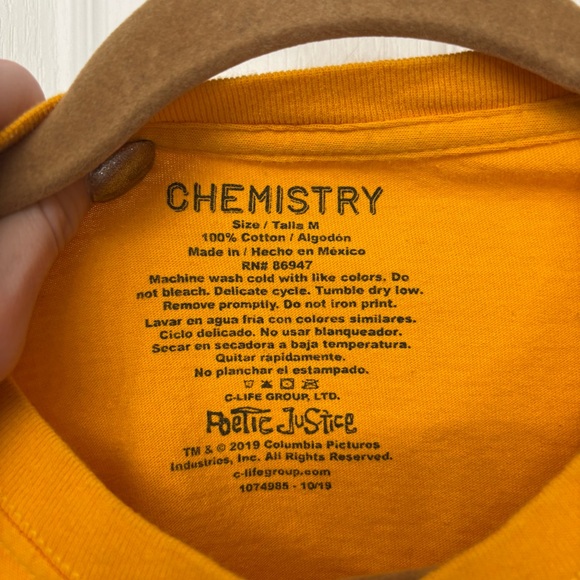 Tupac Poetic Justice Long Sleeve Tee | Chemistry M - Picture 7 of 9
